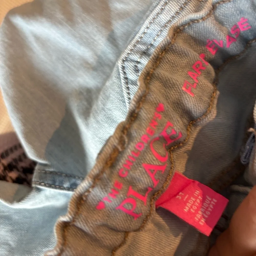 The Children’s Place toddler girl Flare jeans.Light wash denim.Size 3T.Boho.NWT